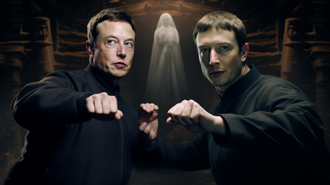 Elon Musk e Mark Zuckerberg