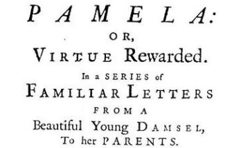 pamela di samuel richardson