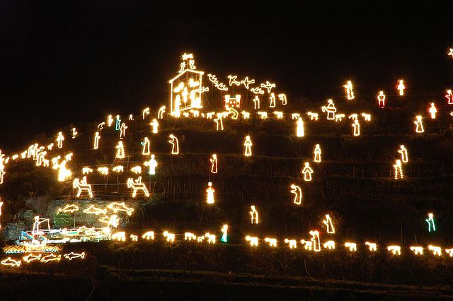 Presepe di Manarola, il più grande del mondo