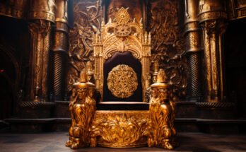 The Other Boleyn Girl: il trono sta a simboleggiare il trono inglese di Enrico VIII