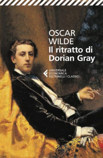 Copertina del libro Il ritratto di Dorian Gray di Oscar Wilde, un capolavoro sul tema del doppio