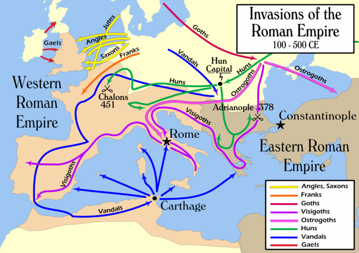 Cause delle invasioni barbariche: quali furono?