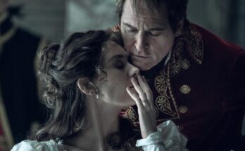 Joaquin Phoenix e Vanessa Kirby in Napoleon (Credits: Sony Pictures Apple Original Films)