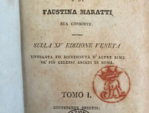 Chi era Faustina Maratti Zappi