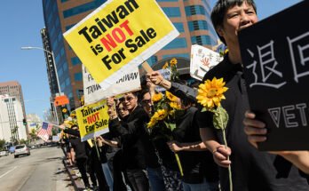 Movimento dei girasoli, la protesta studentesca a Taiwan