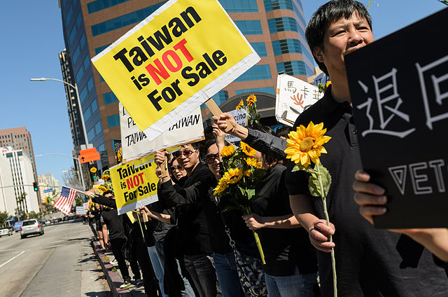 Movimento dei girasoli, la protesta studentesca a Taiwan