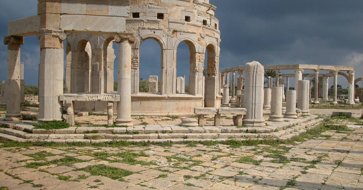 la città di Leptis Magna