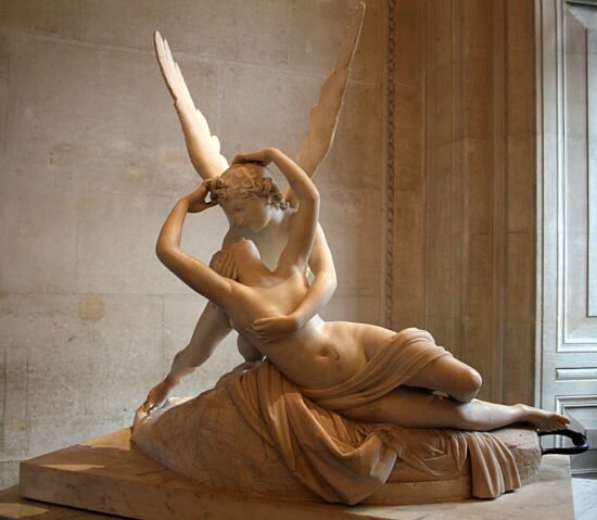 Scultura Amore e Psiche di Antonio Canova