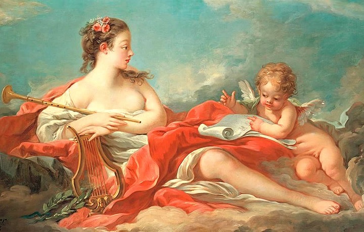 Musa Erato, chi era la Dea della poesia amorosa?