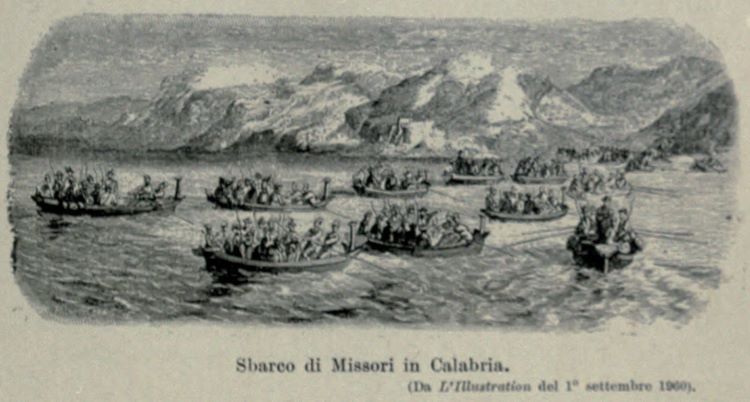 Lo sbarco dei Mille a Melito di Porto Salvo