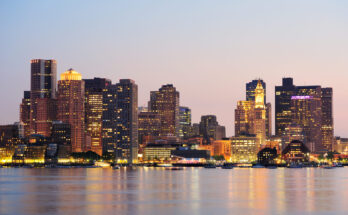 Skyline di Boston