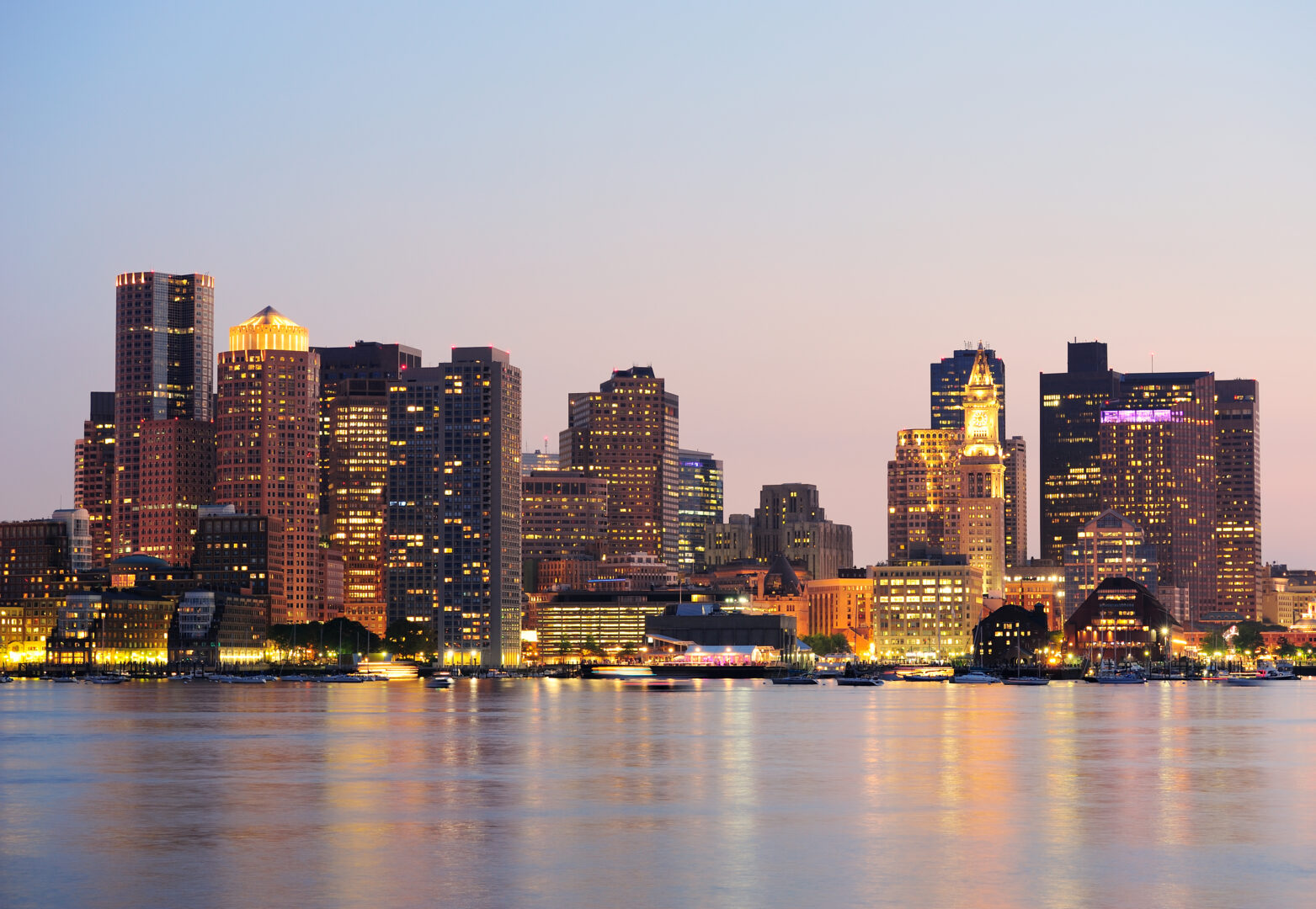 Skyline di Boston