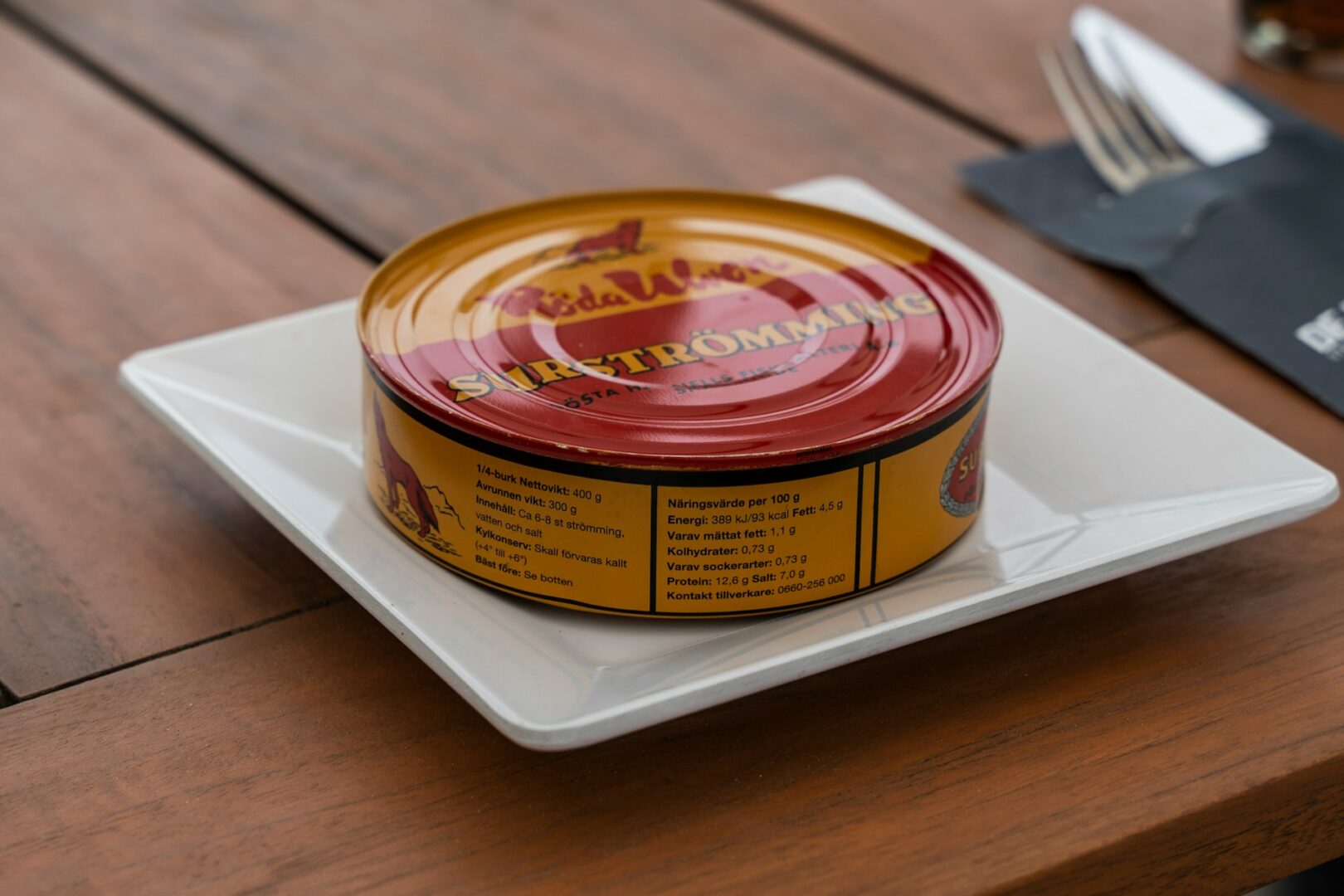 Il Surströmming, l'aringa acida svedese