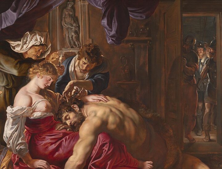 Sansone e Dalila di Rubens: la perdita del potere