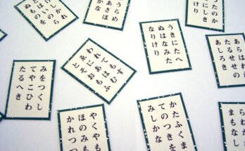 Il gioco del Karuta: arte, poesia e storia del Giappone