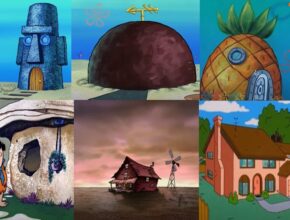 Case dei cartoni animati, le 6 più famose.