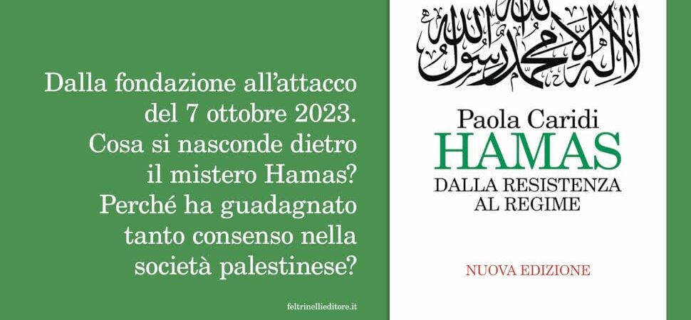 Hamas. Dalla resistenza al regime: presentazione del libro di Paola Caridi