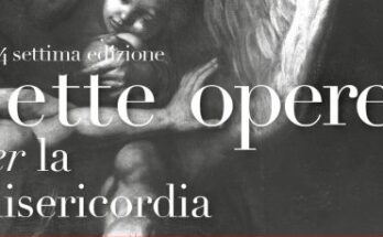 Sette Opere per la Misericordia, settima Edizione. Dertaglio invito