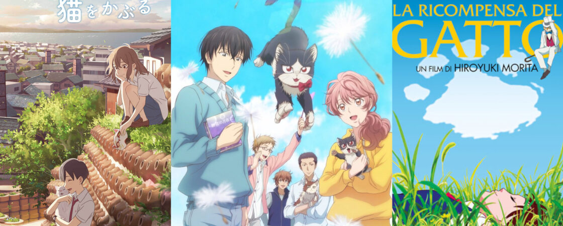 Anime con gatti: 3 da vedere