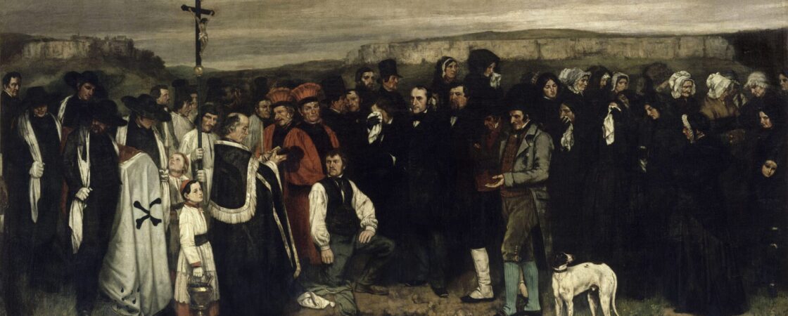 Funerale a Ornans: analisi opera di Gustave Courbet