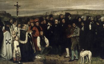 Funerale a Ornans: analisi opera di Gustave Courbet