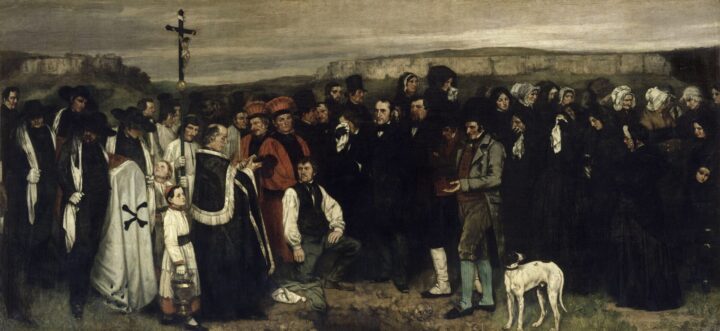 Funerale a Ornans: analisi opera di Gustave Courbet