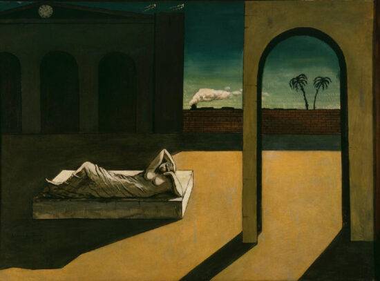La ricompensa dell'indovino - Dipinto di Giorgio De Chirico