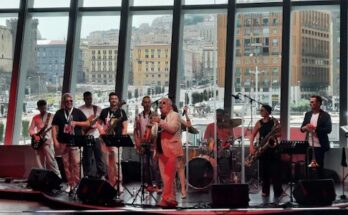 Marco Zurzolo e la sua band ospiti a bordo della MSC World Europa.