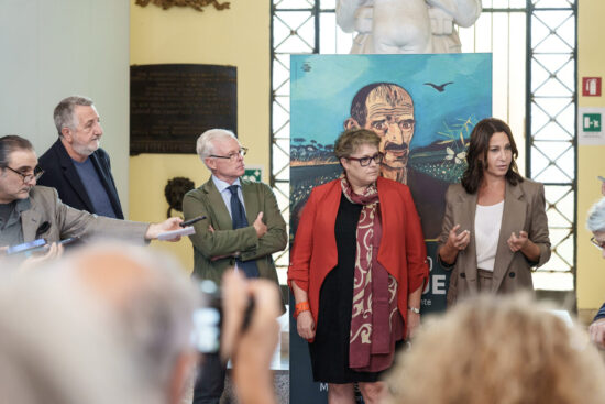 Presentazione Antonio Ligabue Copyright @Ufficio Stampa Museo Storico della Fanteria