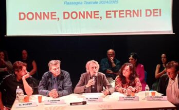 Sala Molière, presentazione del cartellone Donne Donne Eterni Dei