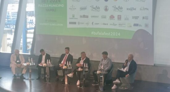 Organizzatori del Bufala Fest - non solo mozzarella durante la conferenza