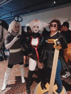 Como Fun 2024. Alcuni Cosplayers di Hazbin Hotel