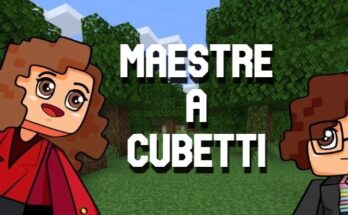 Maestre a Cubetti, Immagine di copertina social e sito web con scritta