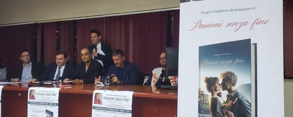 Passioni senza fine, presentazione del libro