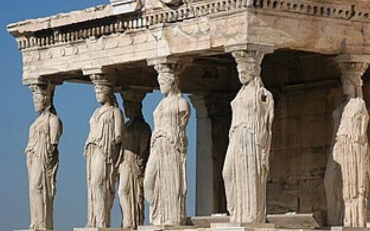 Le cariatidi: le bellezze dell'architettura antica