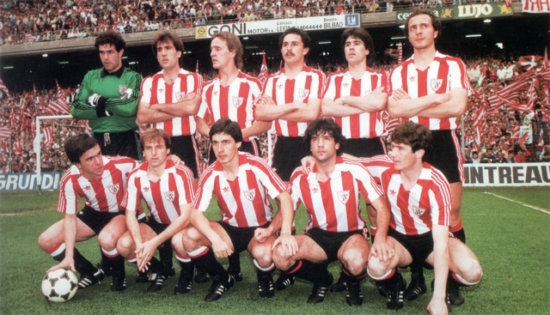 Andoni Zubizarreta con l'Athletic Bilbao