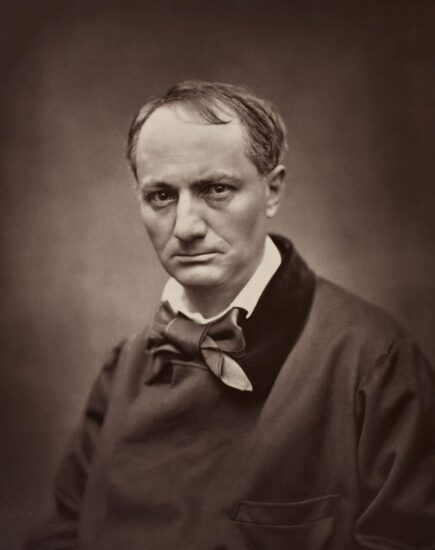 Ritratto fotografico di Charles Baudelaire