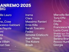 I big di Sanremo 2025