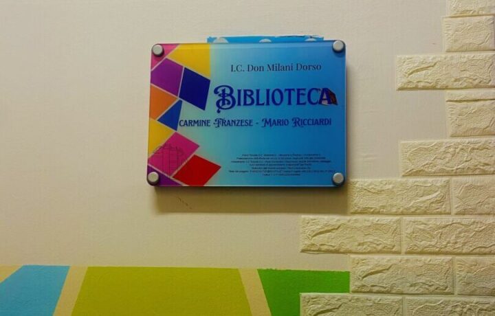 Inaugurata la Biblioteca Carmine Franzese - Mario Ricciardi