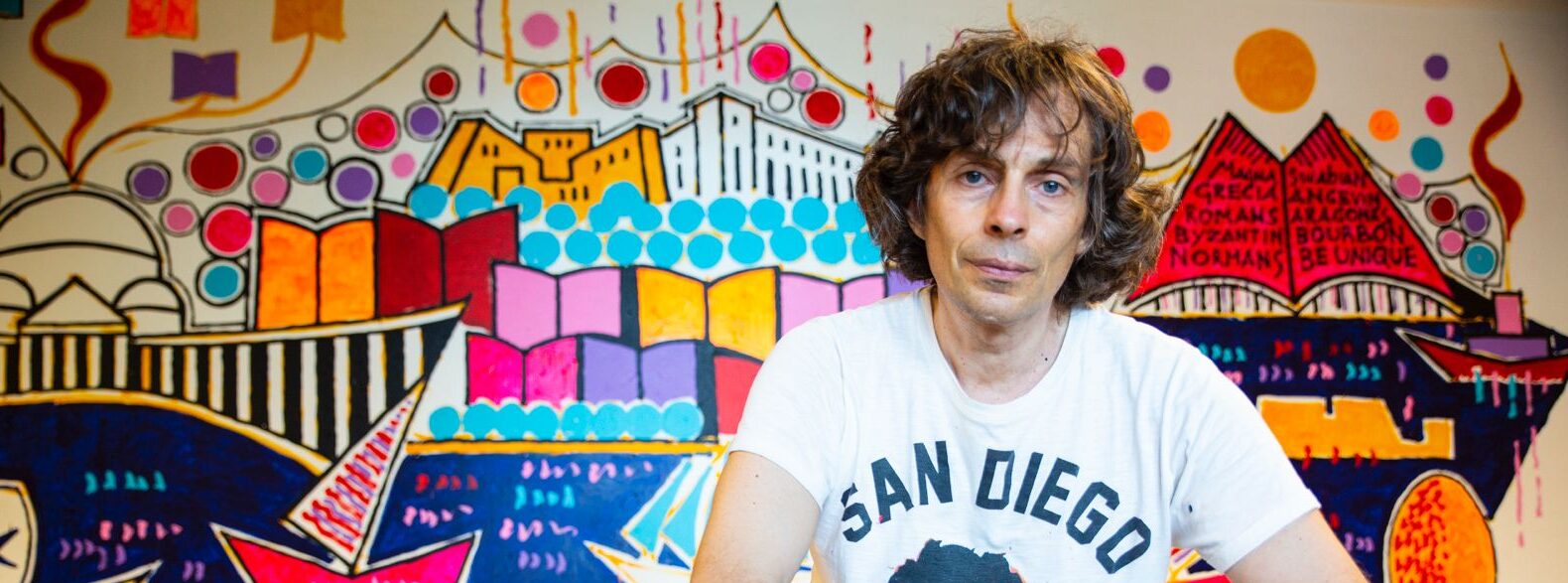 Il murales di Alessandro Ciambrone
