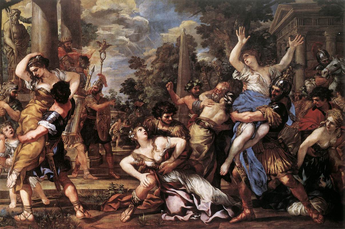 Il ratto delle Sabine - il racconto tramandato da Tito Livio