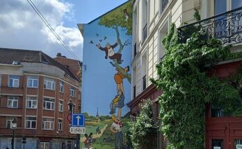 Murales dei fumetti: Bruxelles, un museo a cielo aperto
