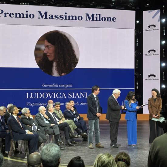 Premio Massimi Milone a Ludovica Siani 