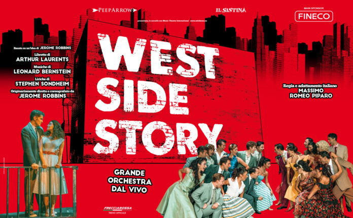 Locandina West Side Story al Sistina