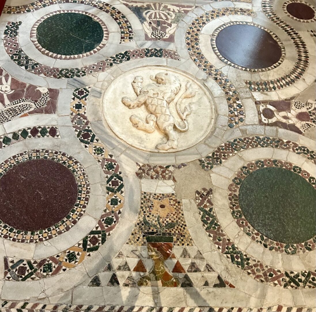 mosaico pavimento 