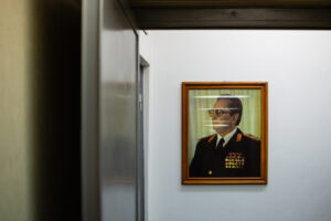 Bunker di Tito (ARK D-0) a Konjic, il ritratto di Tito