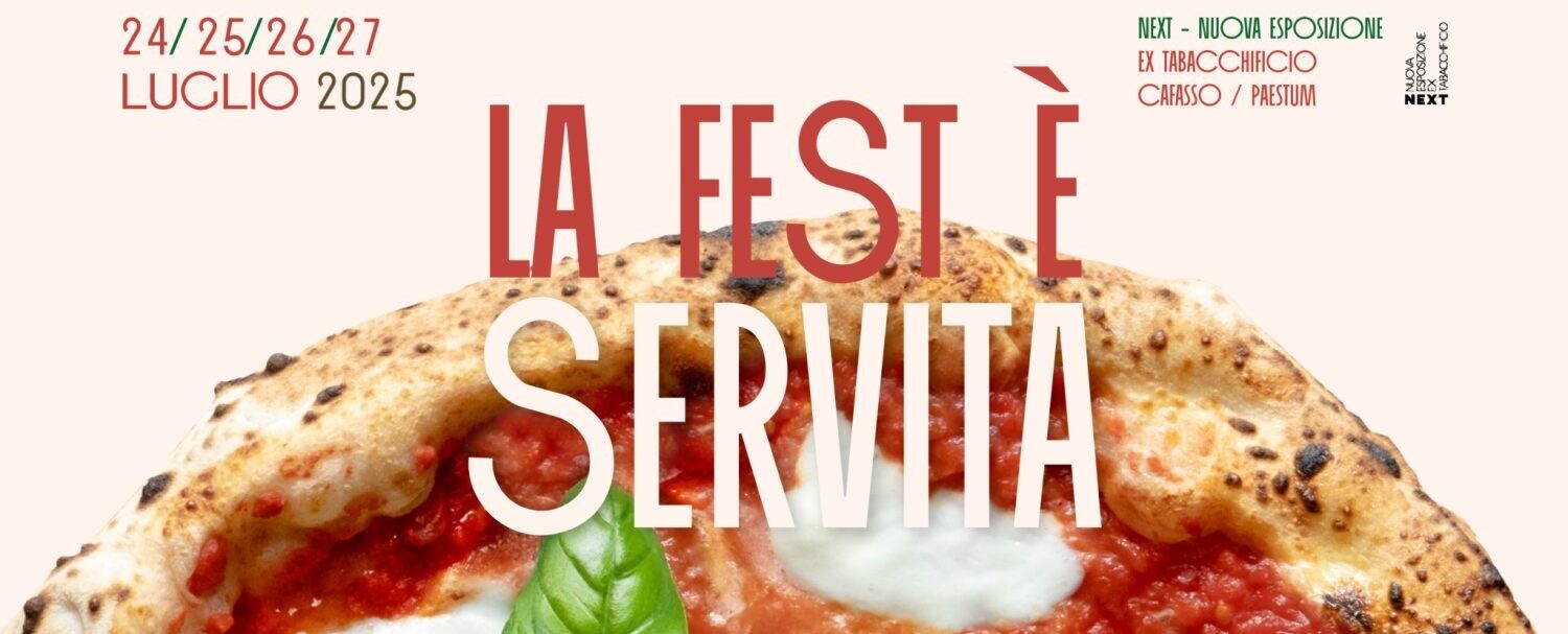 Presentato il Paestum Pizza Fest: al via dal 24 al 27 luglio