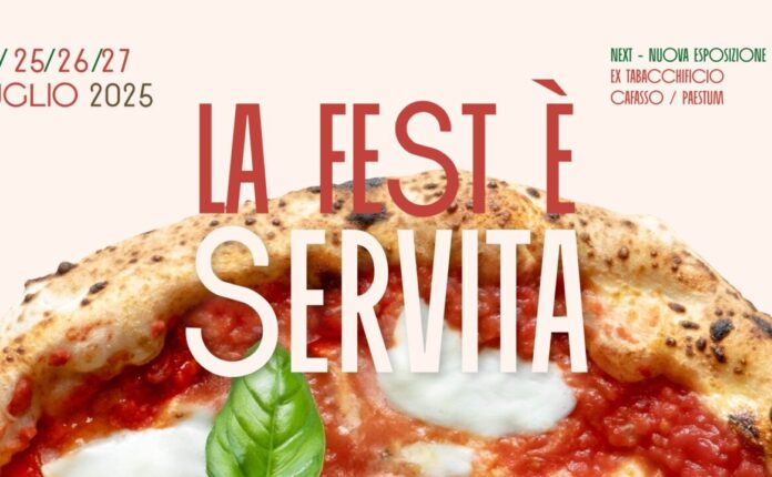 Presentato il Paestum Pizza Fest: al via dal 24 al 27 luglio
