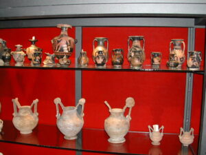 Reperti del museo della cripta