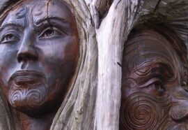 intaglio in legno cultura maori